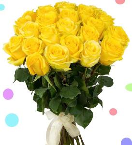 Доставка Цветов и Подарков в Ставрополе - Город Ставрополь желтые розы.jpg